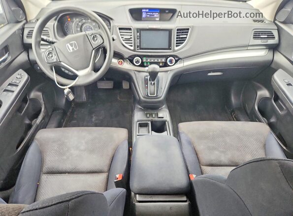 3CZRM3H51GG701871 2016 HONDA CR-V Black Առջևի վահանակի տեսք