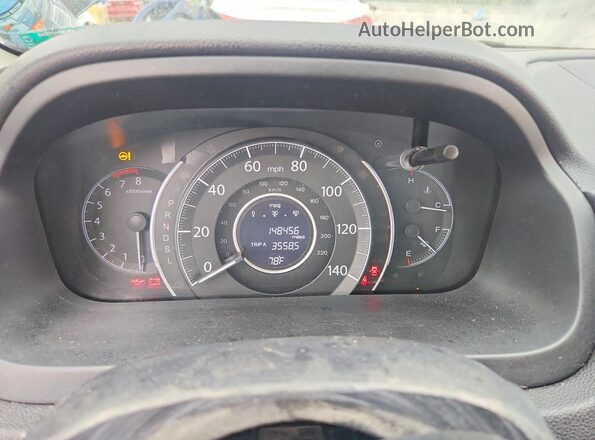 3CZRM3H51GG701871 2016 HONDA CR-V Black Սարքավորումների վահանակի տեսք