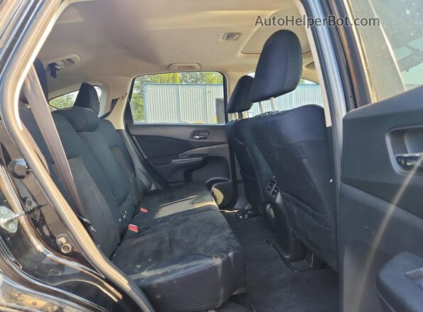 3CZRM3H51GG723269 2016 HONDA CR-V Black Вид задніх сидінь
