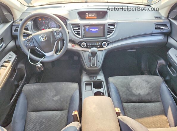 3CZRM3H51GG723269 2016 HONDA CR-V Black Вид панелі приладів