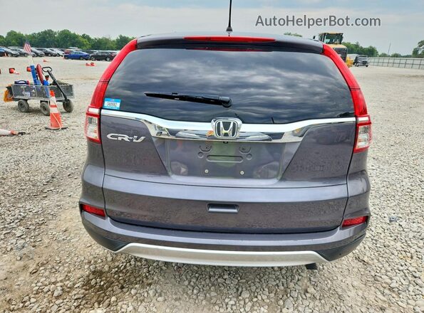 3CZRM3H52GG707338 2016 HONDA CR-V Gray Widok z tyłu