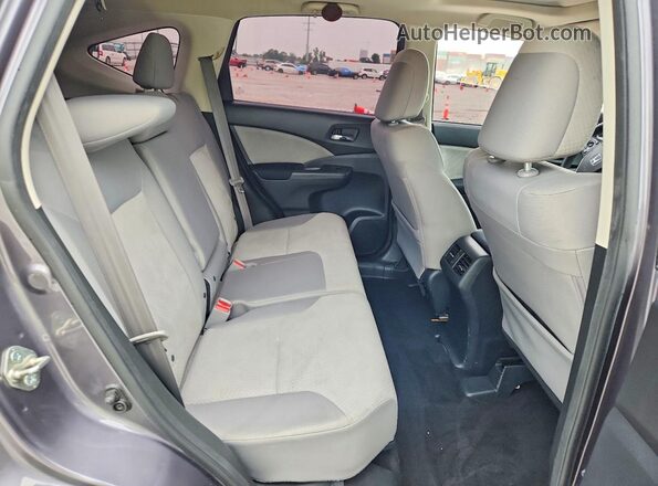 3CZRM3H52GG707338 2016 HONDA CR-V Gray Widok wnętrza z tyłu