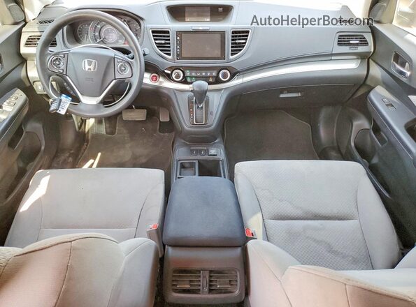 3CZRM3H53GG707395 2016 HONDA CR-V Серый Вид панели приборов