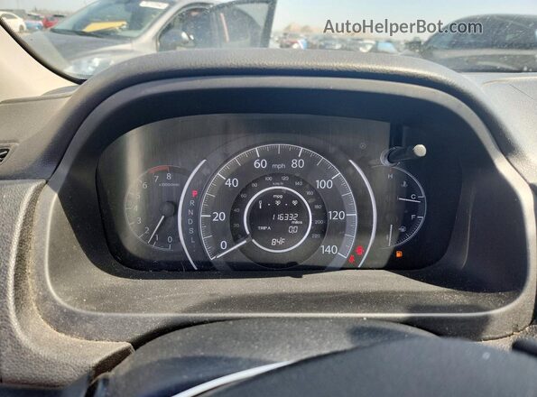 3CZRM3H56GG700280 2016 HONDA CR-V Silver ხელსაწყოთა პანელის ხედი