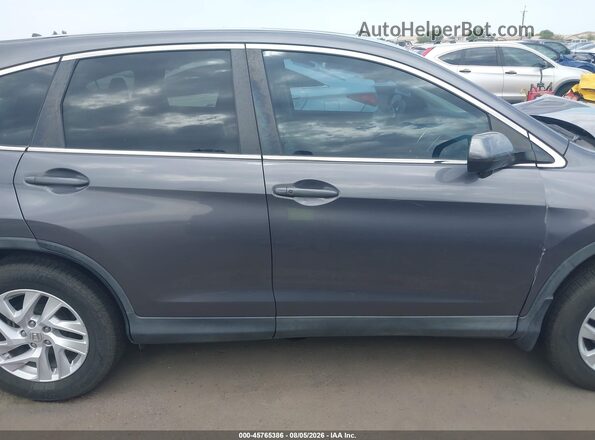 3CZRM3H56GG720934 2016 HONDA CR-V Gray Widok wnętrza z tyłu