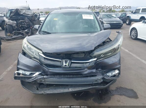 3CZRM3H56GG720934 2016 HONDA CR-V Gray Widok zestawu wskaźników