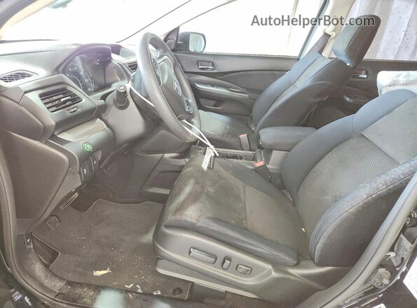 3CZRM3H58GG718280 2016 HONDA CR-V Black Front interior view