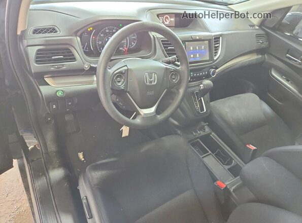 3CZRM3H58GG718280 2016 HONDA CR-V Black Dashboard view