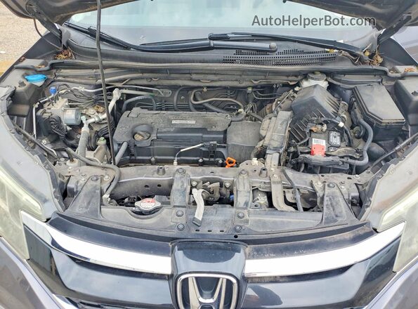 3CZRM3H58GG720143 2016 HONDA CR-V Gray Rear interior view