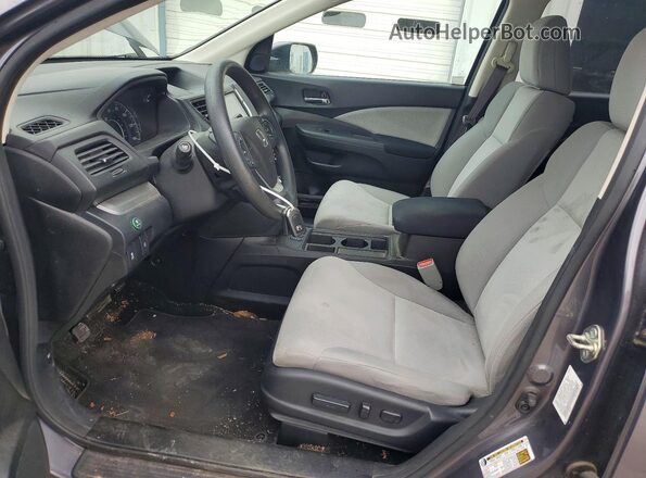 3CZRM3H58GG720143 2016 HONDA CR-V Gray Front interior view