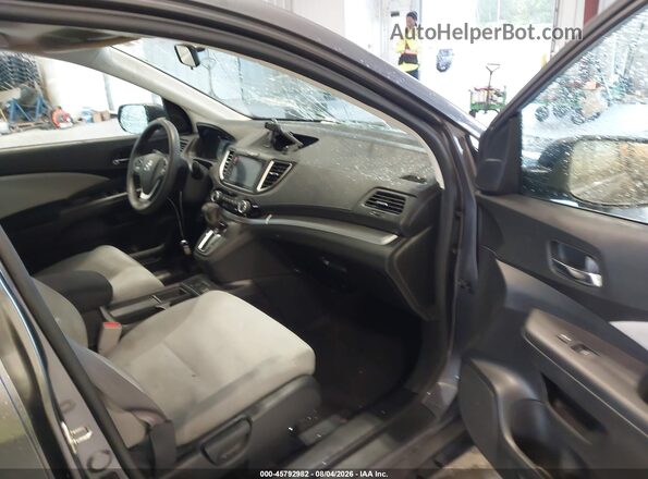 3CZRM3H5XGG712853 2016 HONDA CR-V Серый Вид салона спереди