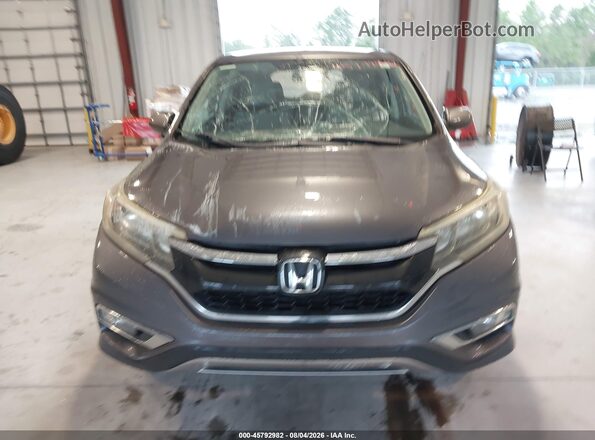 3CZRM3H5XGG712853 2016 HONDA CR-V Серый Вид задней части салона
