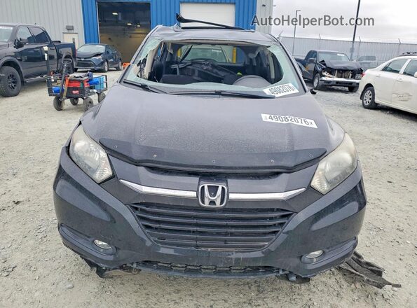 3CZRU5G56GM101832 2016 HONDA HR-V Black Դիմացի տեսք