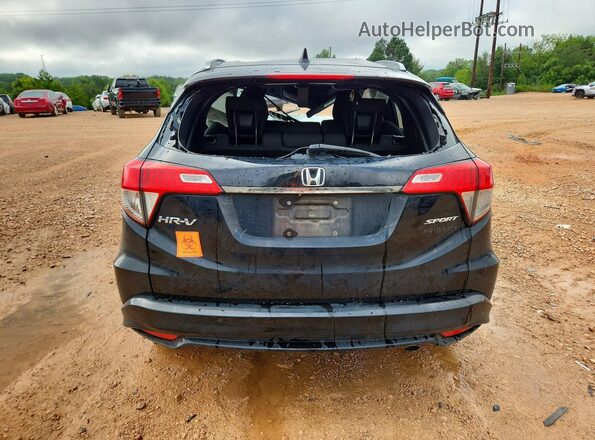 3CZRU5H11KM725350 2019 HONDA HR-V Black Հետևի տեսք