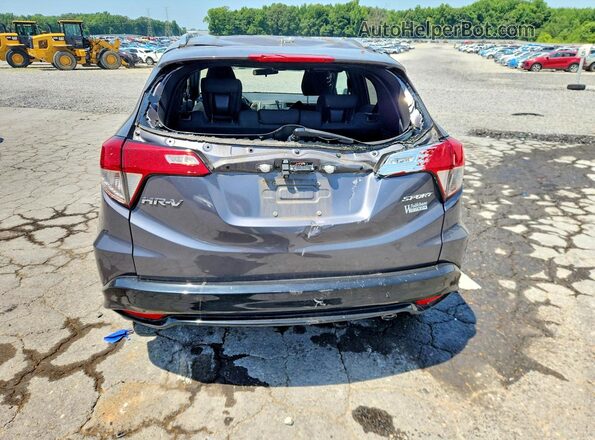 3CZRU5H11MM725240 2021 HONDA HR-V Gray Widok z tyłu