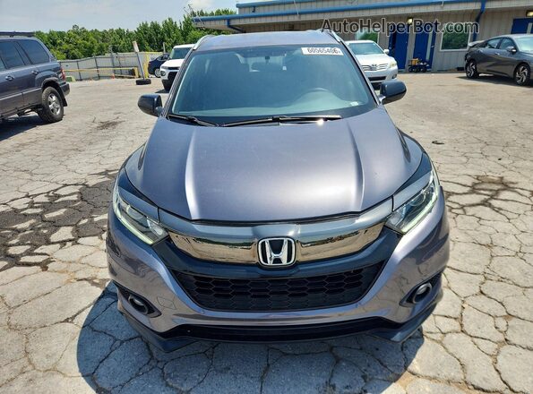 3CZRU5H11MM725240 2021 HONDA HR-V Gray Widok z przodu