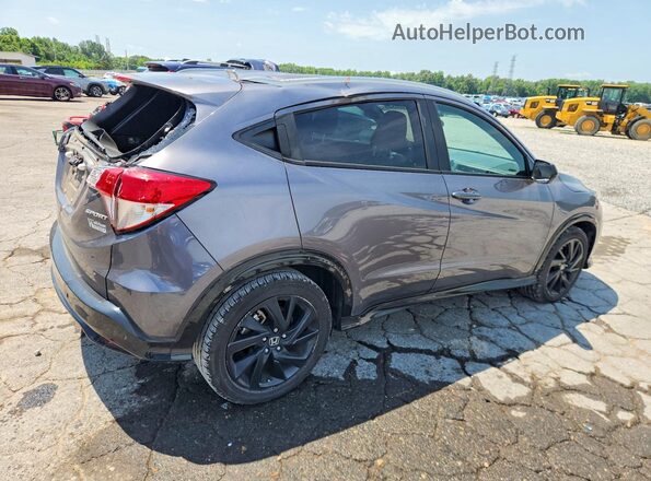 3CZRU5H11MM725240 2021 HONDA HR-V Gray Tył prawy
