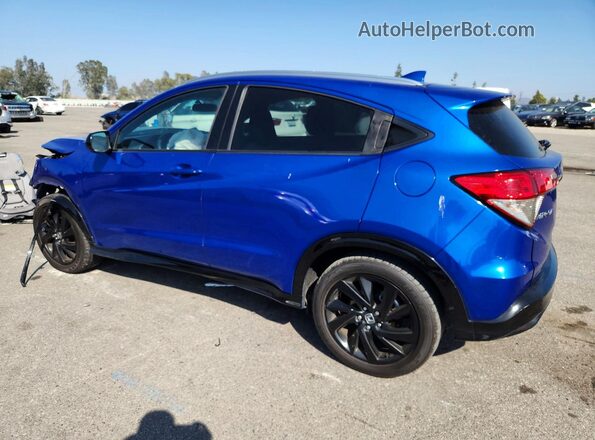 3CZRU5H11MM726274 2021 HONDA HR-V Blue Задня ліва чверть