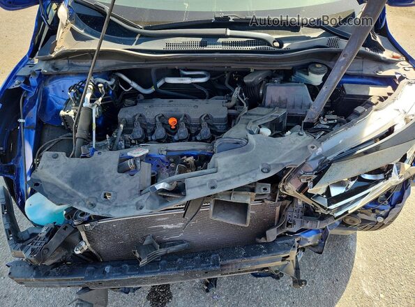 3CZRU5H11MM726274 2021 HONDA HR-V Blue Вид задньої частини салону