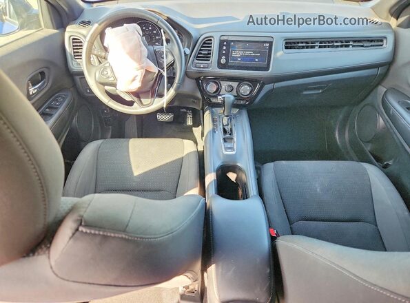 3CZRU5H11MM726274 2021 HONDA HR-V Blue Вид панелі приладів