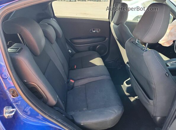 3CZRU5H11MM726274 2021 HONDA HR-V Blue Вид задніх сидінь