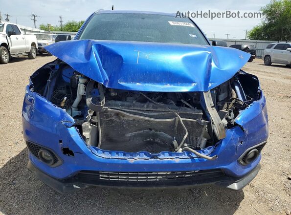 3CZRU5H15MM715035 2021 HONDA HR-V Blue Widok z przodu