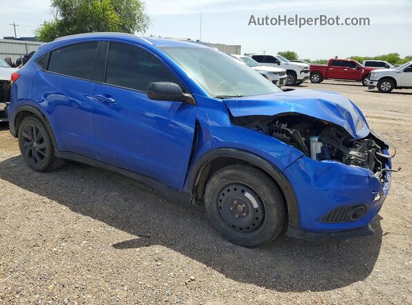 3CZRU5H15MM715035 2021 HONDA HR-V Blue Przód prawy