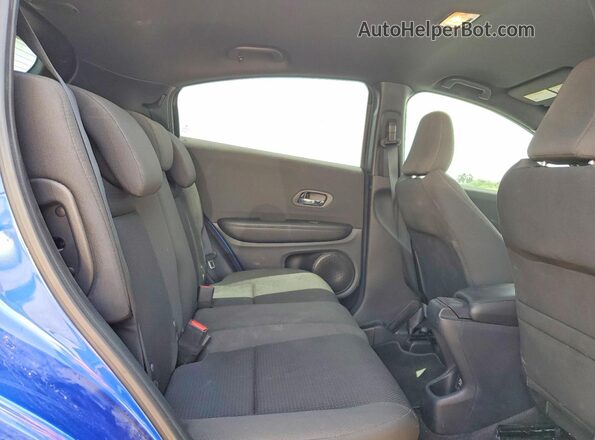 3CZRU5H15MM715035 2021 HONDA HR-V Blue Widok tylnych siedzeń