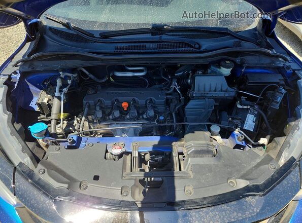 3CZRU5H16KG704668 2019 HONDA HR-V Синий Вид подкапотного пространства
