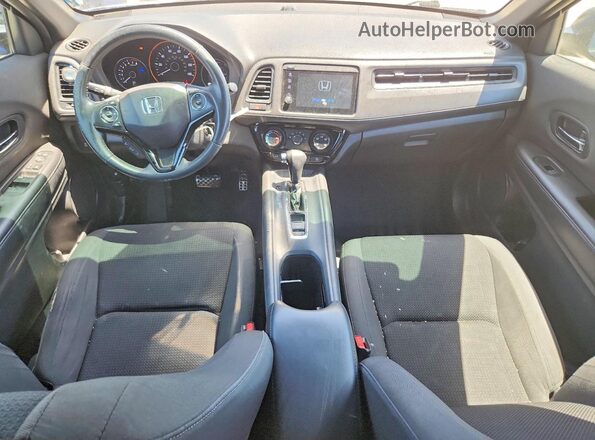 3CZRU5H16KG704668 2019 HONDA HR-V Синий Вид панели приборов