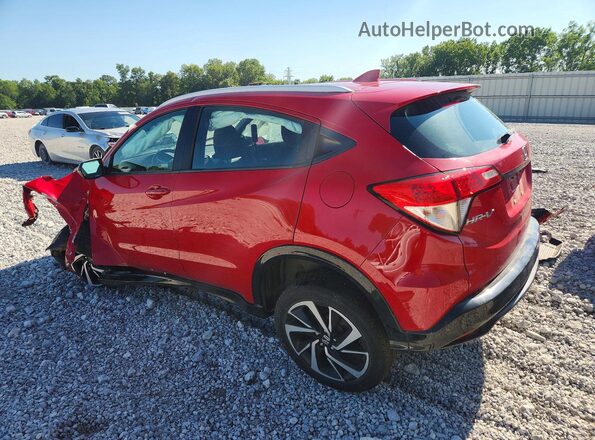 3CZRU5H16KG710664 2019 HONDA HR-V Red Rear left