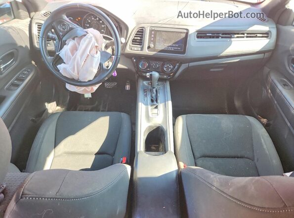 3CZRU5H16KG710664 2019 HONDA HR-V Red Dashboard view