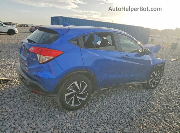 3CZRU5H16LM718296 2020 HONDA HR-V Blue Rear right