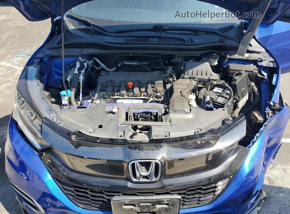 3CZRU5H17KG710866 2019 HONDA HR-V Blue Vista interior trasera