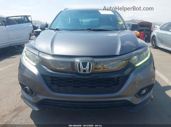 3CZRU5H18KG701223 2019 HONDA HR-V Gray Սալոնի հետևի տեսք