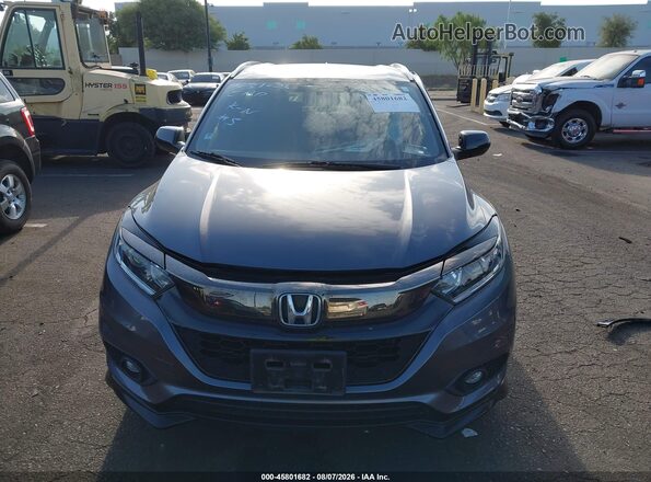3CZRU5H18MM714784 2021 HONDA HR-V Gray Սալոնի հետևի տեսք