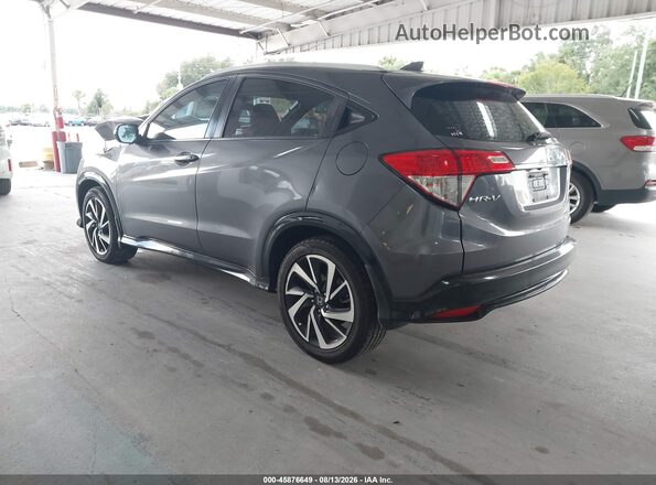 3CZRU5H19KM722261 2019 HONDA HR-V Gray Trasero izquierdo