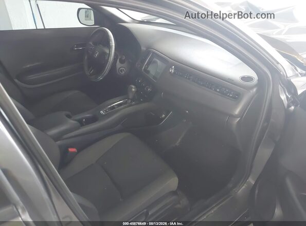 3CZRU5H19KM722261 2019 HONDA HR-V Gray Vista interior delantera