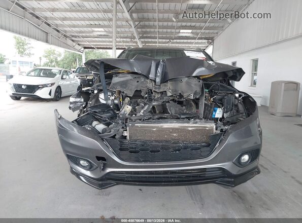 3CZRU5H19KM722261 2019 HONDA HR-V Gray Vista del cuadro de instrumentos