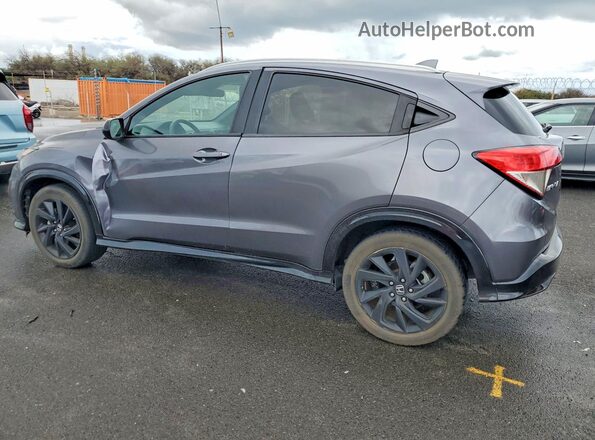 3CZRU5H19MM730587 2021 HONDA HR-V Серый Задняя левая четверть