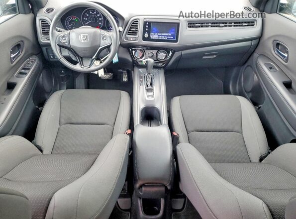 3CZRU5H19MM730587 2021 HONDA HR-V Серый Вид панели приборов