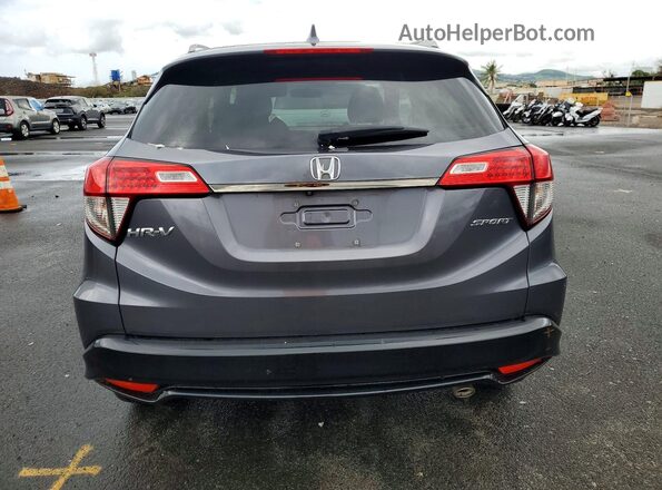 3CZRU5H19MM730587 2021 HONDA HR-V Серый Вид сзади