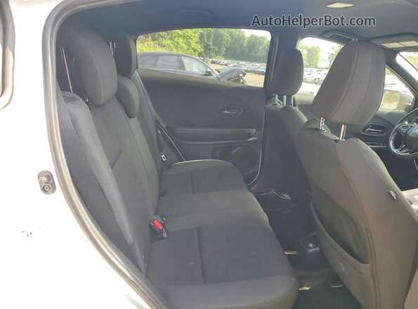 3CZRU5H1XMM722594 2021 HONDA HR-V White უკანა სალონის ხედი