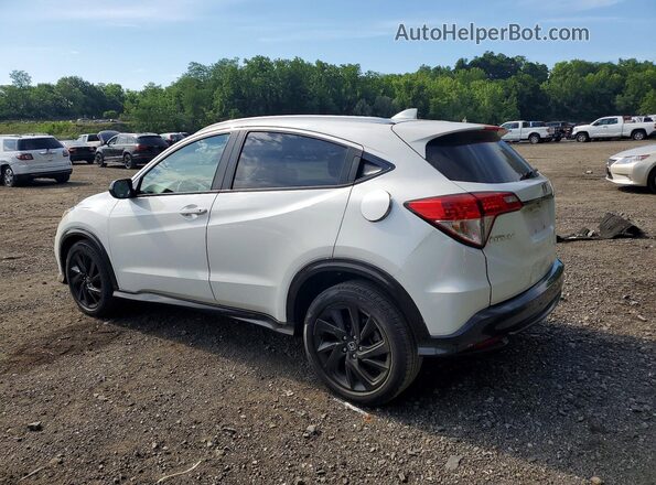 3CZRU5H1XMM722594 2021 HONDA HR-V White უკანა მარცხენა