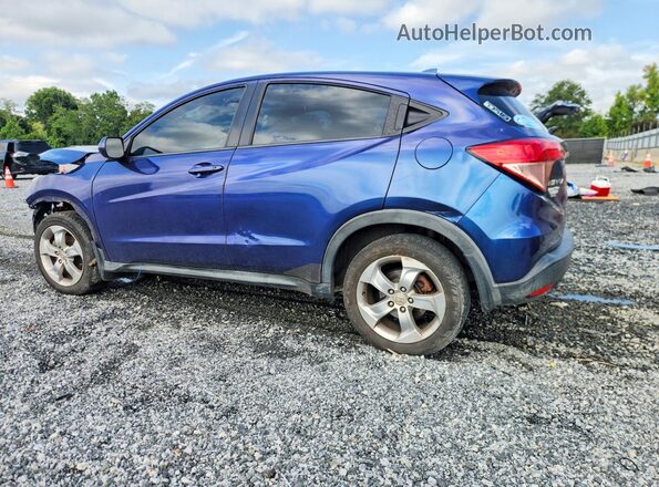 3CZRU5H30GM705888 2016 HONDA HR-V Blue Trasero izquierdo