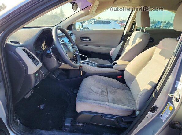 3CZRU5H30JG703175 2018 HONDA HR-V Silver წინა სალონის ხედი