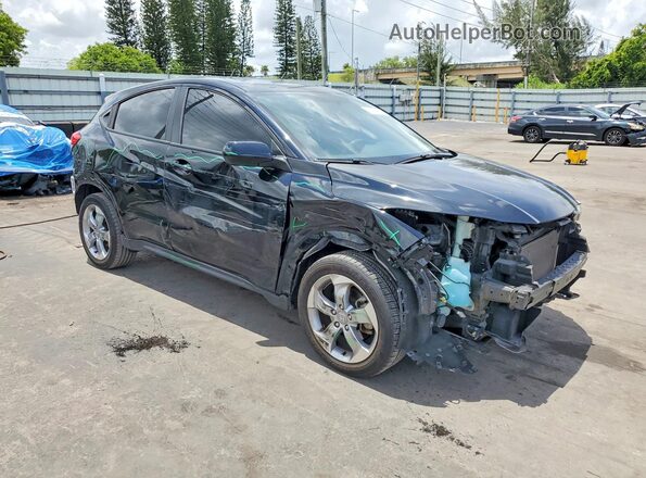 3CZRU5H30MM722329 2021 HONDA HR-V Black Delantero derecho