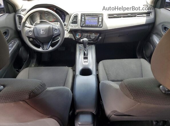 3CZRU5H30MM722329 2021 HONDA HR-V Black Vista del salpicadero