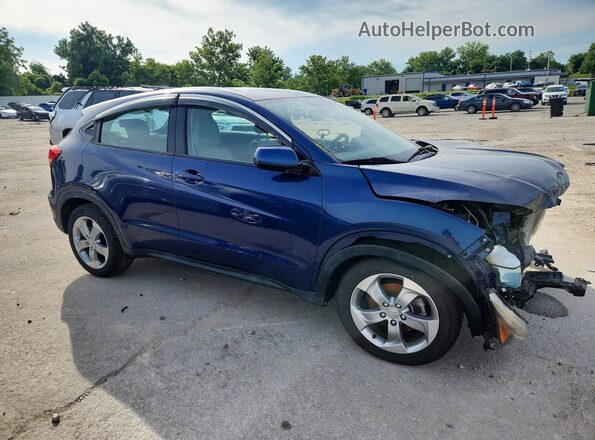 3CZRU5H31HG705477 2017 HONDA HR-V Blue Przód prawy