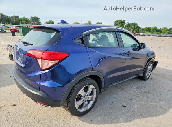 3CZRU5H31HG705477 2017 HONDA HR-V Blue Tył prawy